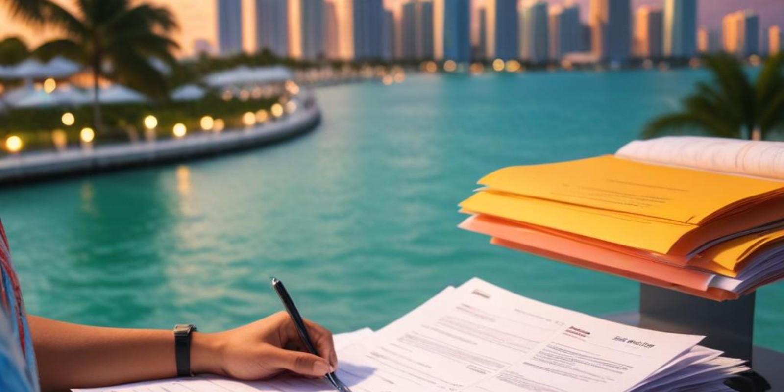 Documentación financiera para mudarse a Florida